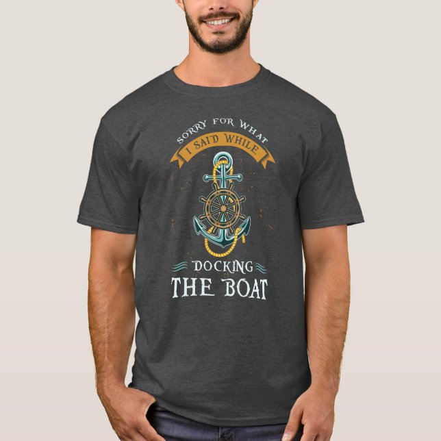 T-shirt Désolé Pour Ce Que J'Ai Dit Pendant Que Je Quitte  (Devant)