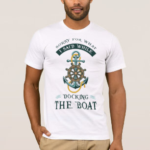 T-shirt Désolé Pour Ce Que J'Ai Dit Pendant Que Je Quitte