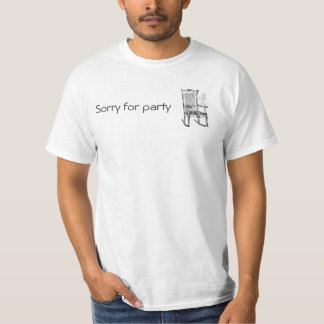 T-shirt Désolé pour le basculage de partie !