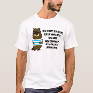 T-shirt Désolé Sally, début #*@%printemps