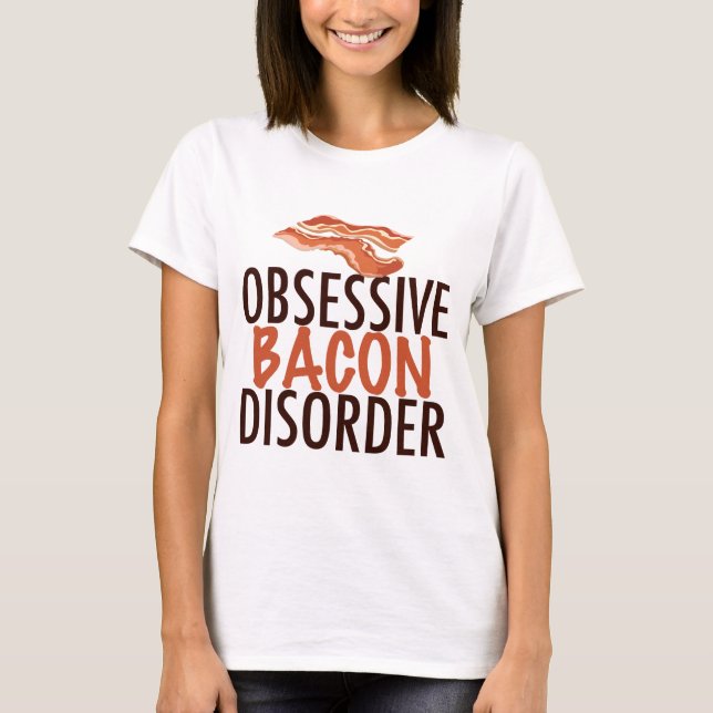 T-shirt Désordre obsédant drôle de lard (Devant)