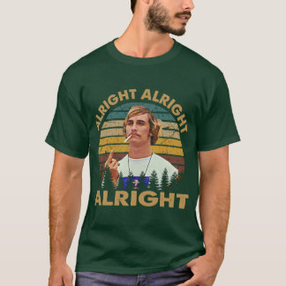 T-shirt Désorientée et confuse rétro vintage tout va bien 