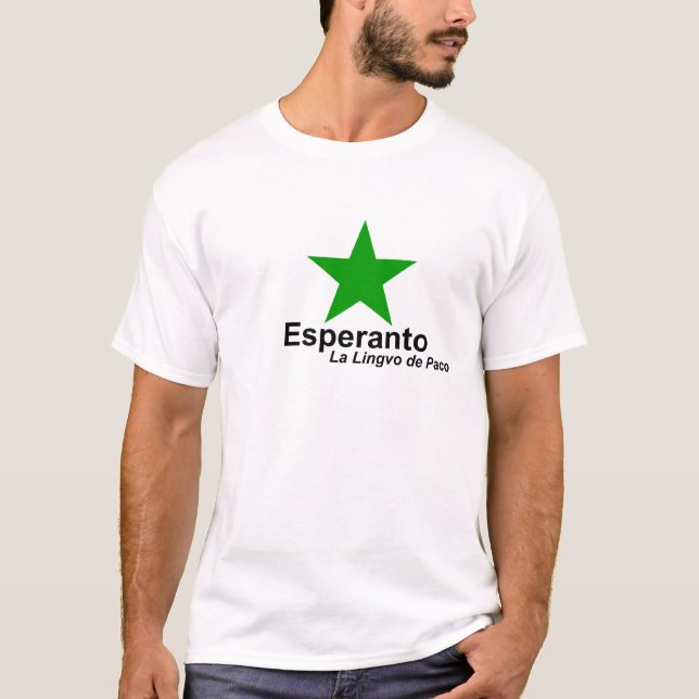 T-shirt d'espéranto (Devant)