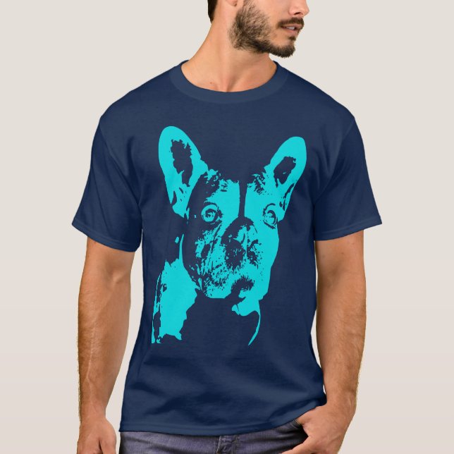 T-shirt Despote bleu (Devant)