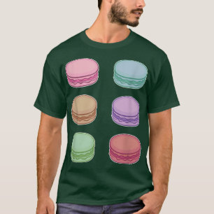 T-shirt Dessert De Cuisine Française Otaku Cute Kawaii Fun