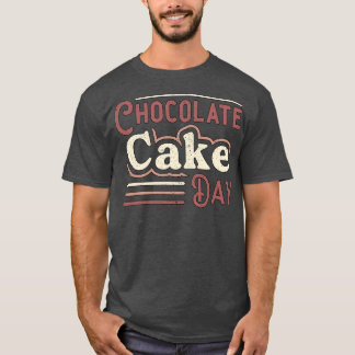 T-shirt Dessert de gâteau au chocolat délicieux sucré