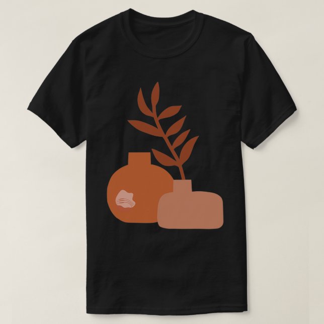 T-shirt Dessert Moon Moderne Boho Abstrait ImprimerVoir d' (Design devant)