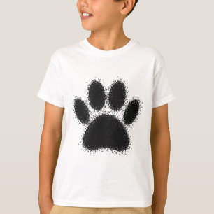 T-shirt Dessin à mâchoire de chien
