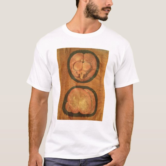 T-shirt Dessin anatomique de l'esprit humain (Devant)