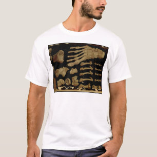 T-shirt Dessin anatomique des os du pied