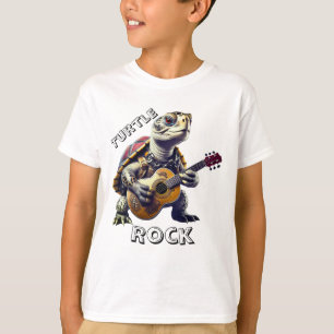 T-shirt Dessin Animé Caricatural Tortue Animalière