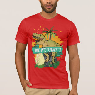 T-SHIRT DESSIN ANIMÉ CITATION DINOSAURE