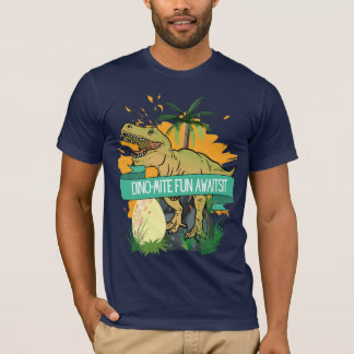 T-SHIRT DESSIN ANIMÉ CITATION DINOSAURE