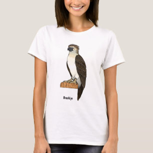 T-shirt dessin animé d'aigle des Philippines