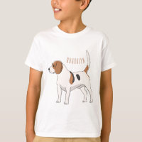 dessin animé de chien beagle