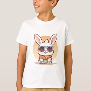 T-shirt Dessin Animé de Lapin Mignon