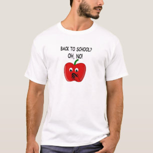 T-shirt Dessin animé de pomme pour la rentrée scolaire