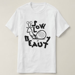 T-shirt Dessin animé drôle de escargot cool