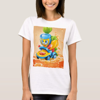 T-shirt dessin animé jouets pour enfants conception de t-s