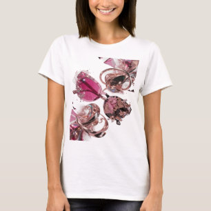 T-shirt Dessin ART ABSTRAIT Argent Bold v3