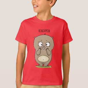 T-shirt Dessin d'adorable hamster