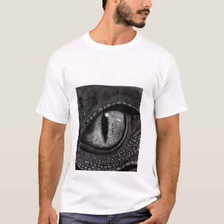 T-shirt Dessin d'art d'oeil de dragon mystique