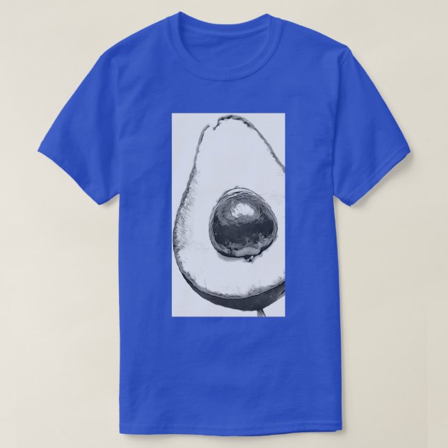 T-shirt Dessin d'Avocado (Design devant)
