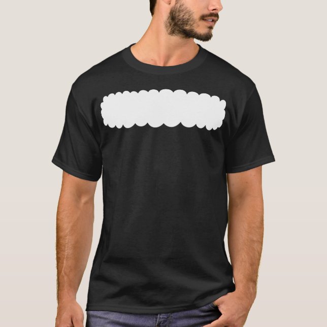 T-shirt Dessin de Comic Thought chevaux (Devant)