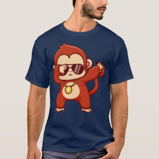 T-shirt Dessin de cool Monkey Dabbing