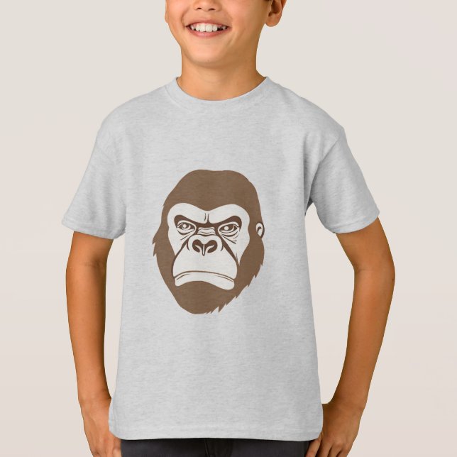 T-shirt Dessin de dessin de Gorilla (Devant)