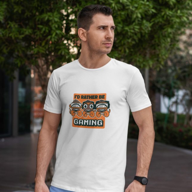 T-shirt Dessin de jeu de singes (Créateur téléchargé)