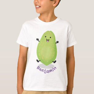 T-shirt dessin de la patte papaye de Cute kawaii