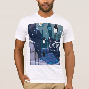 T-shirt Dessin de Londres victorien