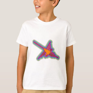 T-shirt Dessin de Nazca Hummingbird Pérou