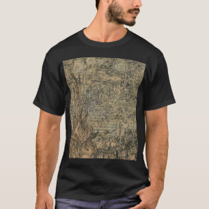 T-shirt dessin de nuit étoilée de Van Gogh