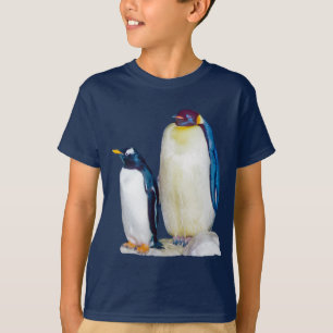 T-shirt Dessin de pingouins