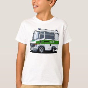 T-shirt Dessin de police Van