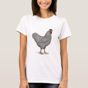 T-shirt Dessin de poulet de Plymouth Rock