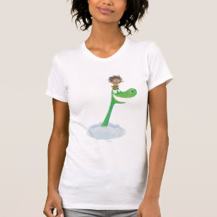 T-shirt Dessin de Spot et Arlo dans les nuages