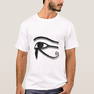 T-shirt Dessin D'Encre Symbole Égyptien Oeil De Horus