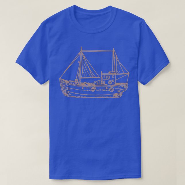 T-shirt Dessin d'expédition Vintage (Design devant)