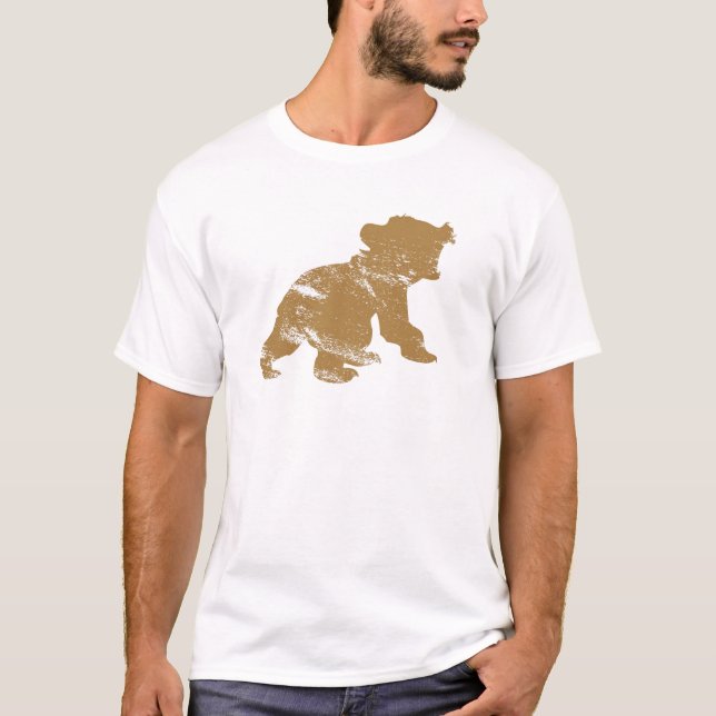 T-shirt Dessin Disney de l'ours frère Koda Rawring (Devant)