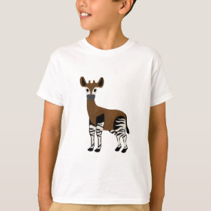 T-shirt Dessin d'Okapi, Animal Majestic Okapi, Amateurs d'