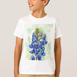T-shirt Dessin du Fleur sauvage du Texas Bluebonnet