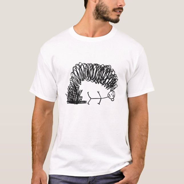 T-shirt Dessin du monstre (Devant)