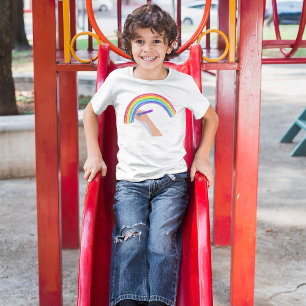 T-shirt Dessin d'un arc-en-ciel