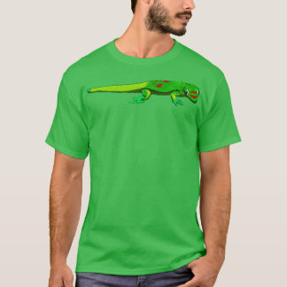 T-shirt Dessin gecko jour de poussière d'or