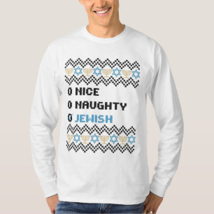 T-shirt Dessin humoristique pour Hanukkah, fête juive laid