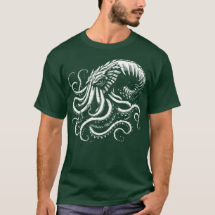 T-shirt dessin kraken