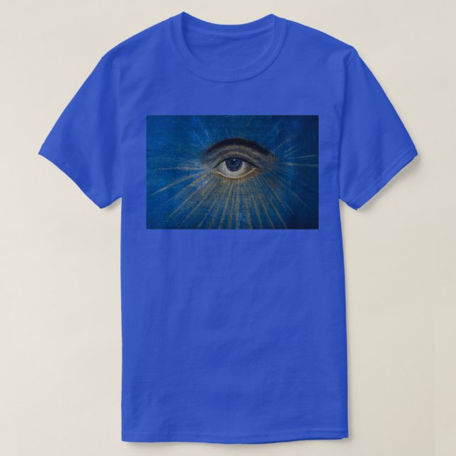 T-shirt Dessin oeil médiéval (Design devant)